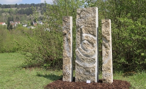 Gartengestaltungswand &quot;Spirale&quot;